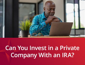 can you invest in a private company with an IRA