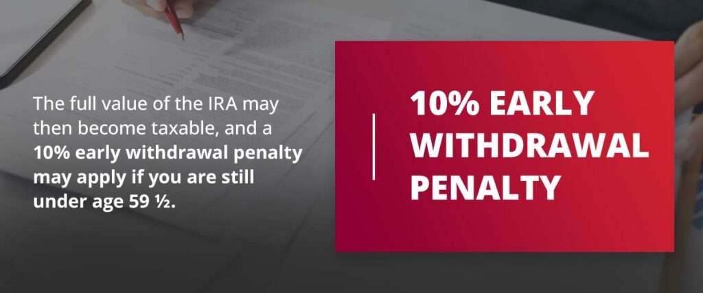 the full value of the IRA