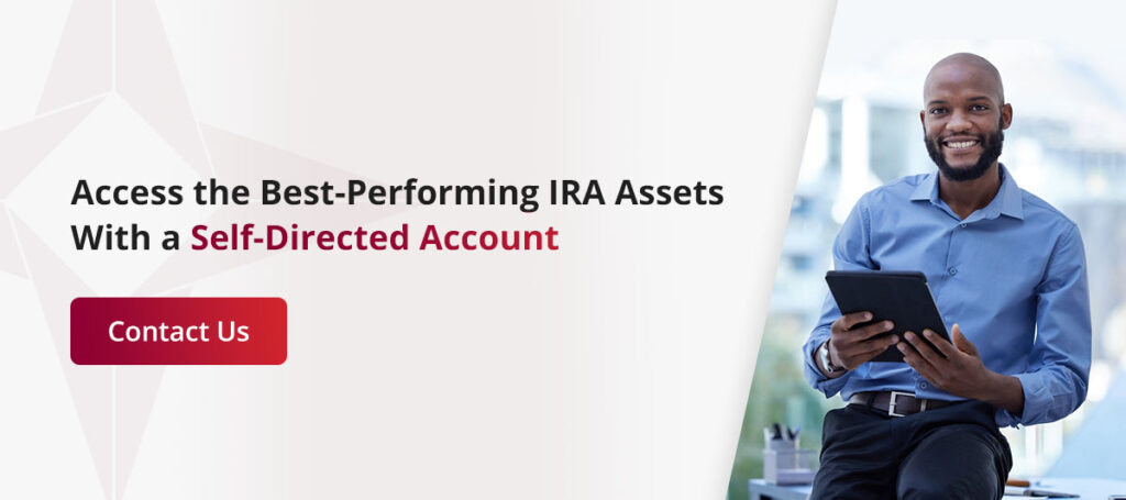 access the best performing IRA assets