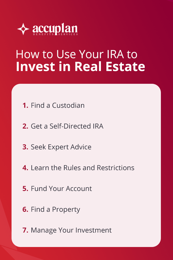 how to use your IRA to invest in real estate