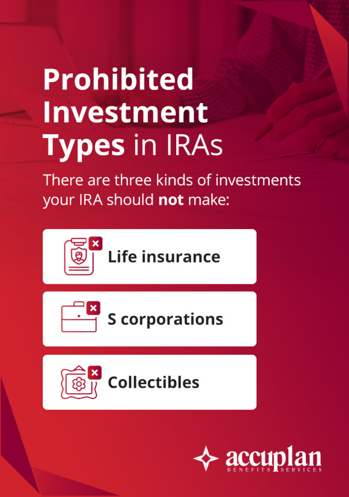 prohibited investment types in IRAs